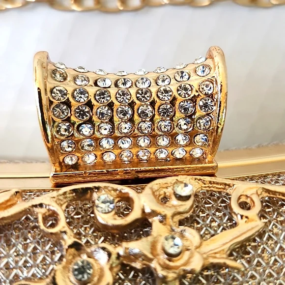 ELEGANT HARD SHELL EVENING BAG - Picture 6 of 10